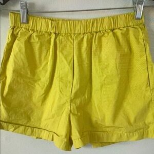Yellow Women's Shorts